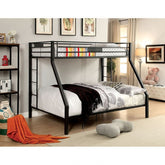 Claren Twin Xl/Queen Bunk Bed Model Cm-Bk939Tq-Bed By Furniture Of America